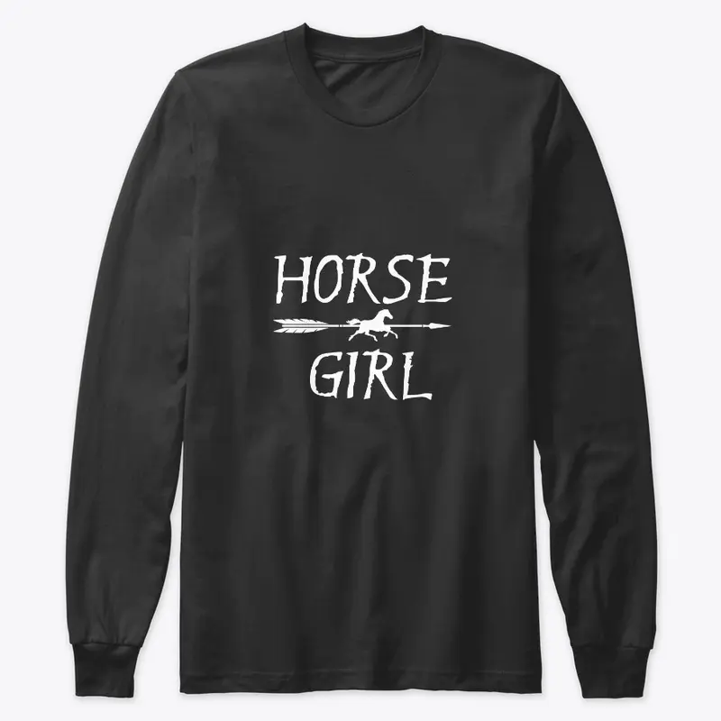 Horse Girl T-Shirt | Horse Rider's Gift 