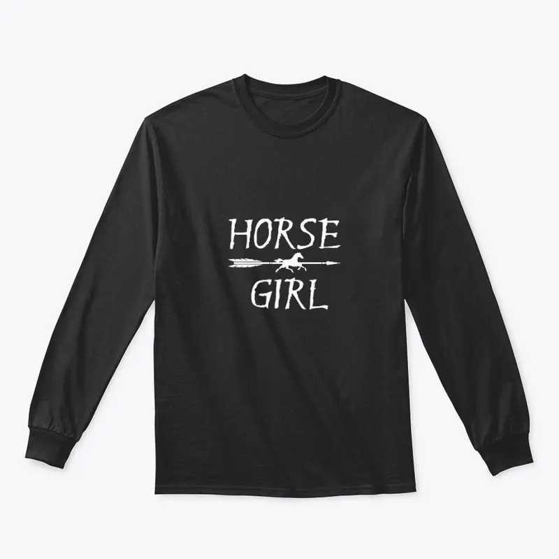 Horse Girl T-Shirt | Horse Rider's Gift 