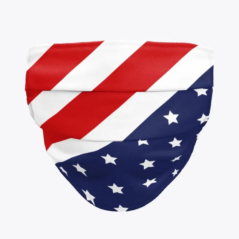 USA Flag Face Mask