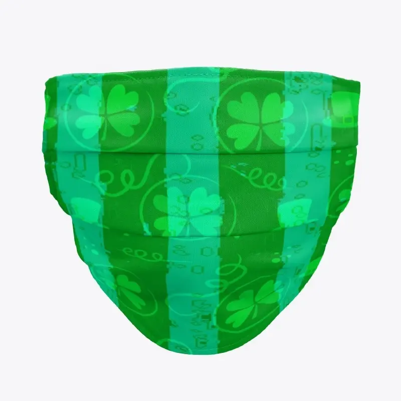 Shamrock St.Patrick's Day Face Mask