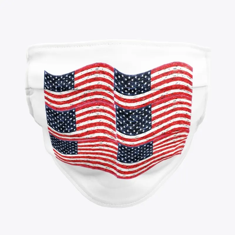 USA Flag Face Mask