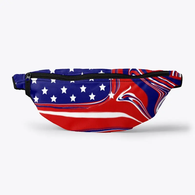 Red white and Blue Star  Face Mask